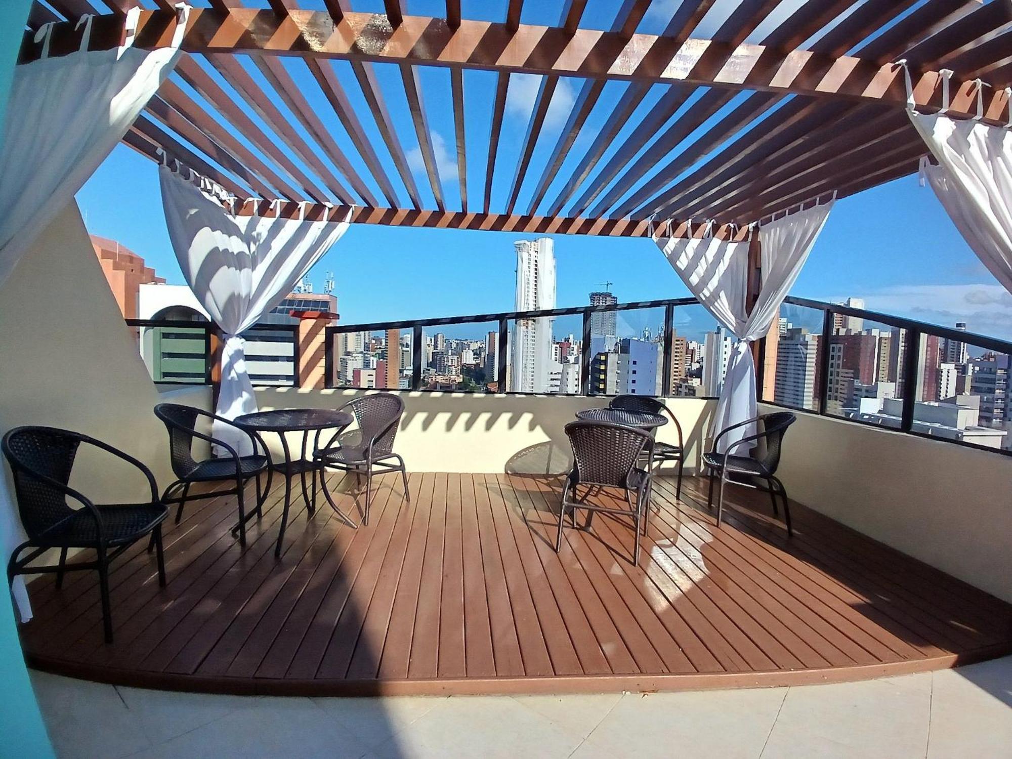 Отель Flat Brasil Tropical By Escala Imoveis Форталеза Экстерьер фото