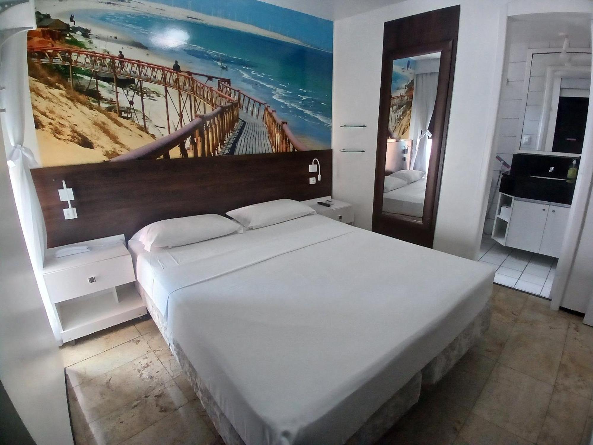 Отель Flat Brasil Tropical By Escala Imoveis Форталеза Экстерьер фото