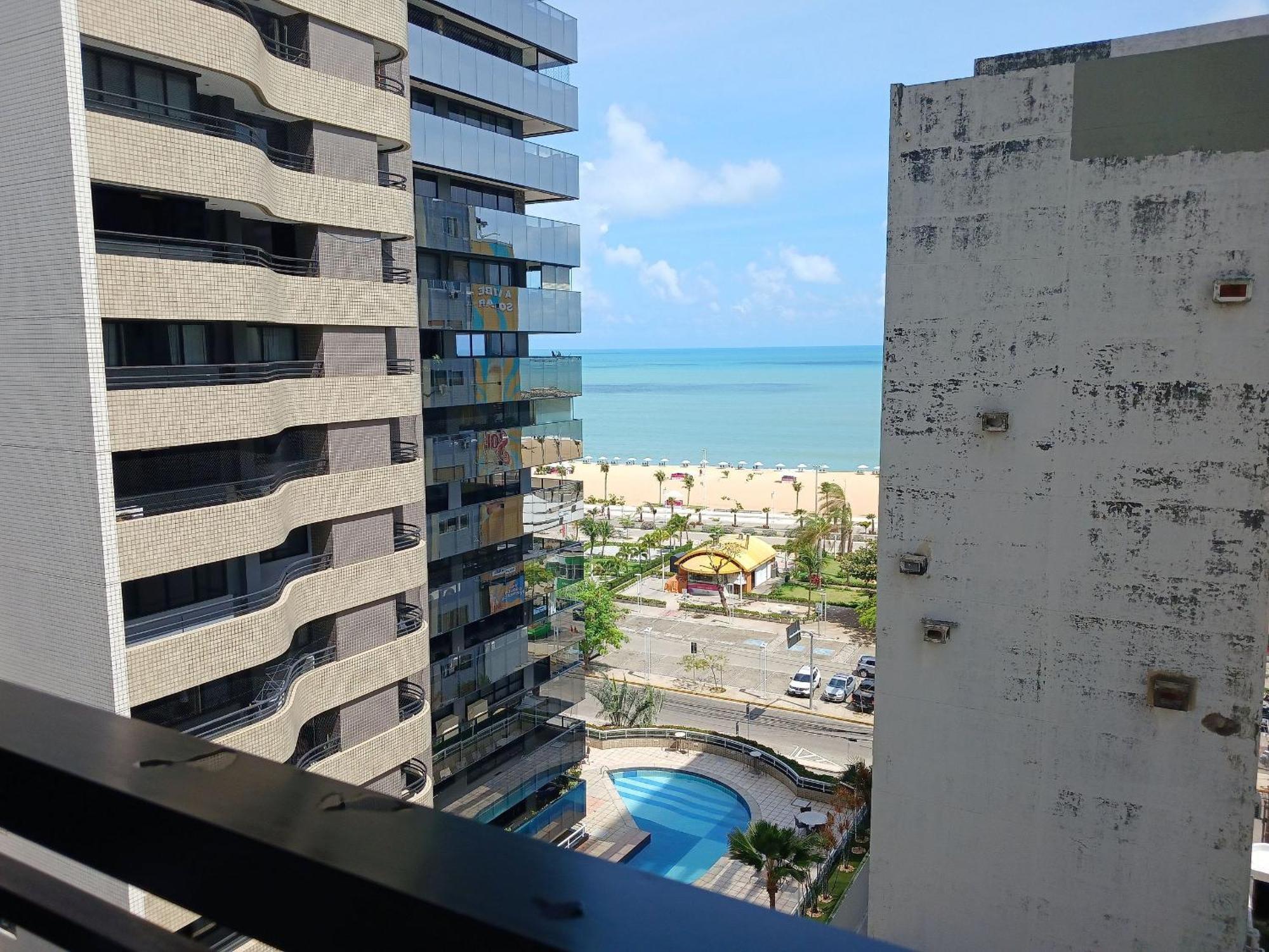 Отель Flat Brasil Tropical By Escala Imoveis Форталеза Экстерьер фото